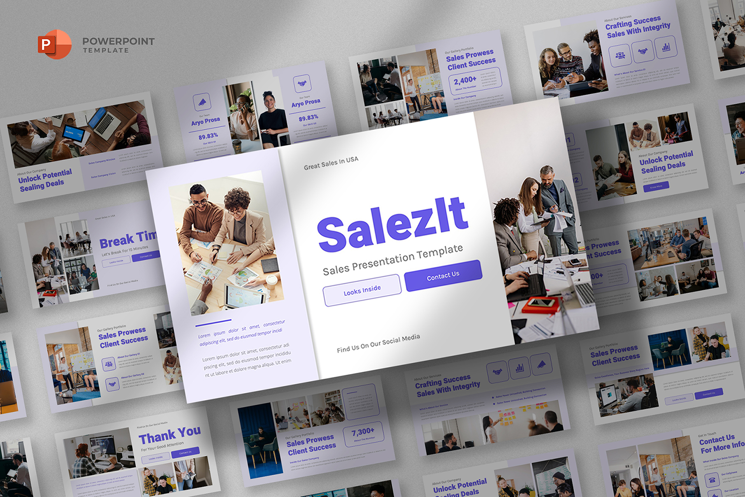 Salezit - Sales Marketing Powerpoint Template