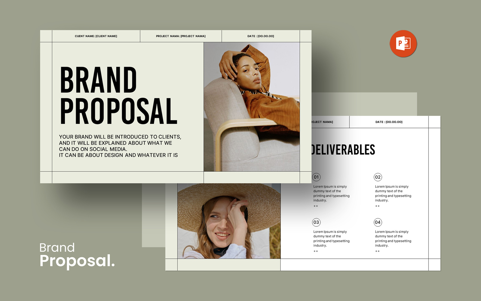 Brand Proposal PowerPoint Templates