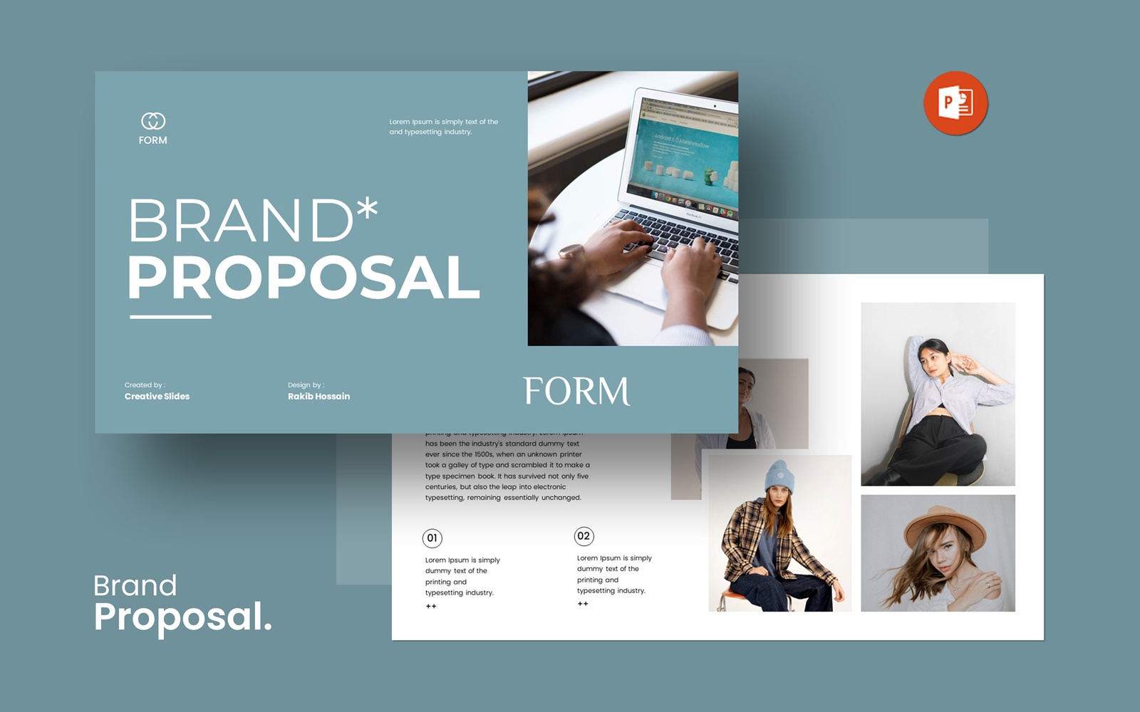 Brand Proposal PowerPoint Templates Layout