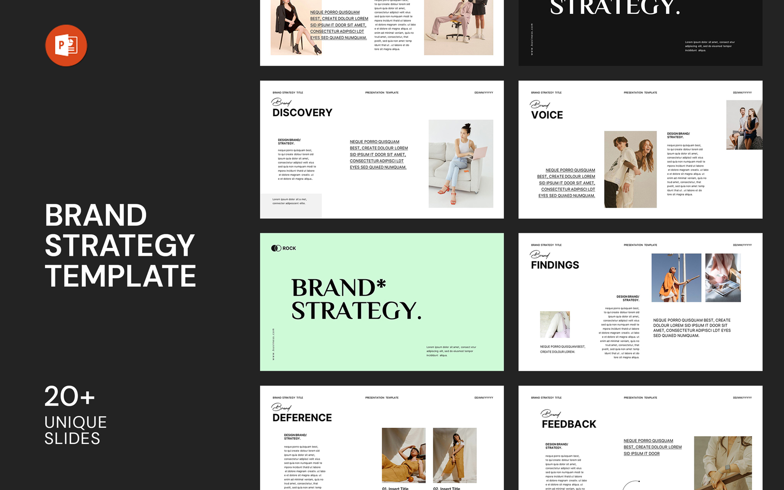Brand Strategy Guide PowerPoint Template