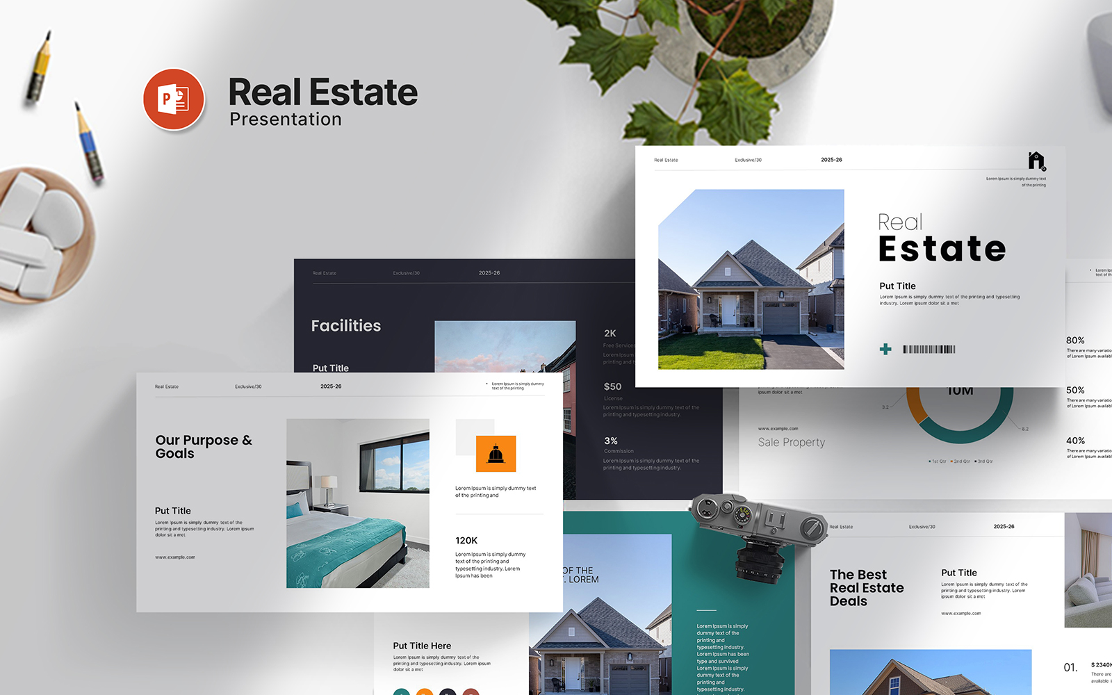 Digital Real Estate Powerpoint Presentation Template