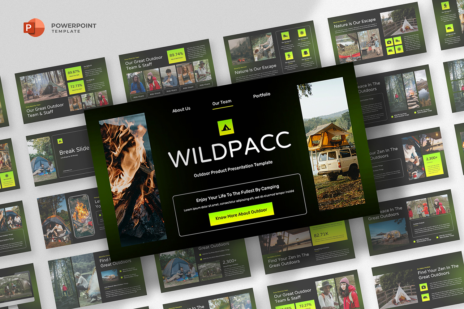 Wildpacc - Outdoor Adventure Powerpoint Template