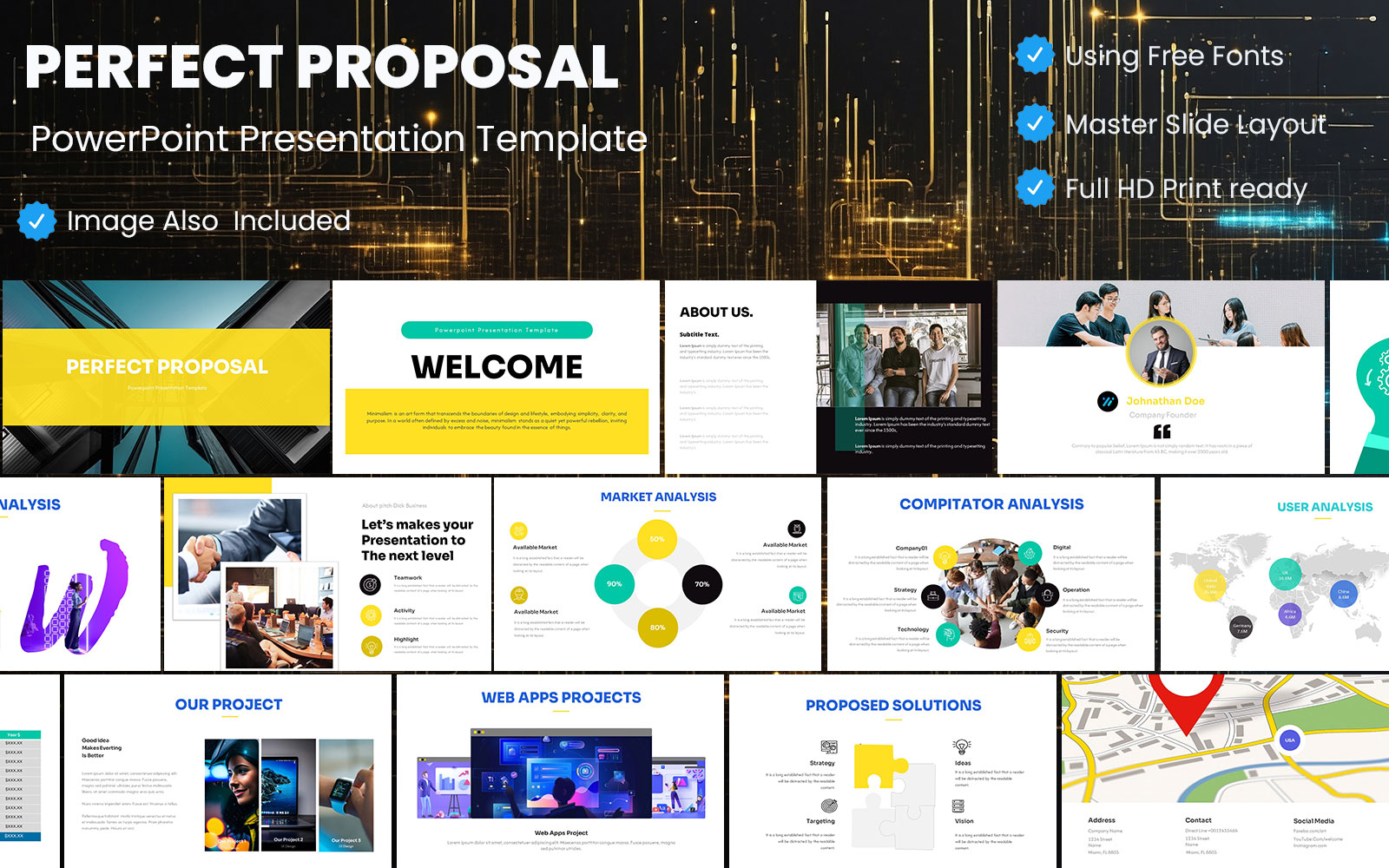 Perfect Proposal PowerPoint Presentation Template