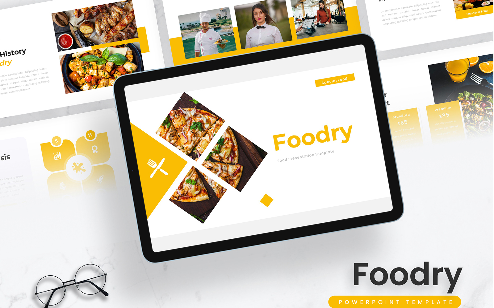 Foodry – Food PowerPoint Template