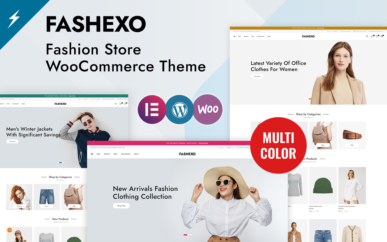 Fashexo - Fashion Design and Clothing WooCommerce Theme