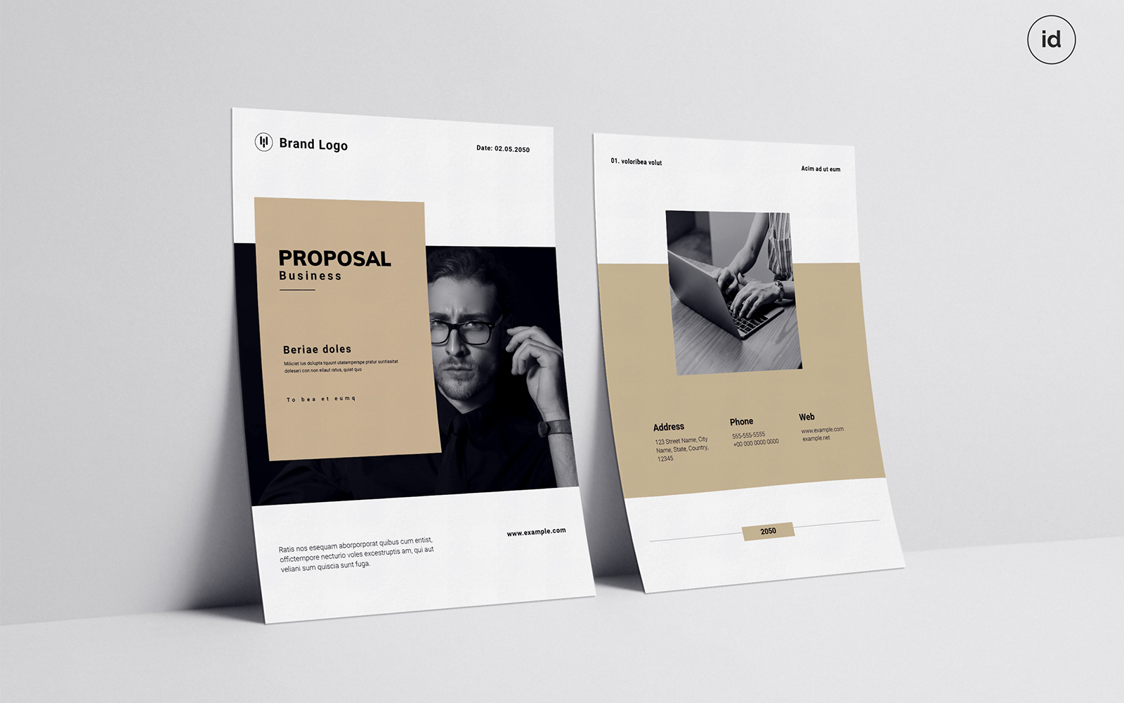 Business Proposal InDesign Template