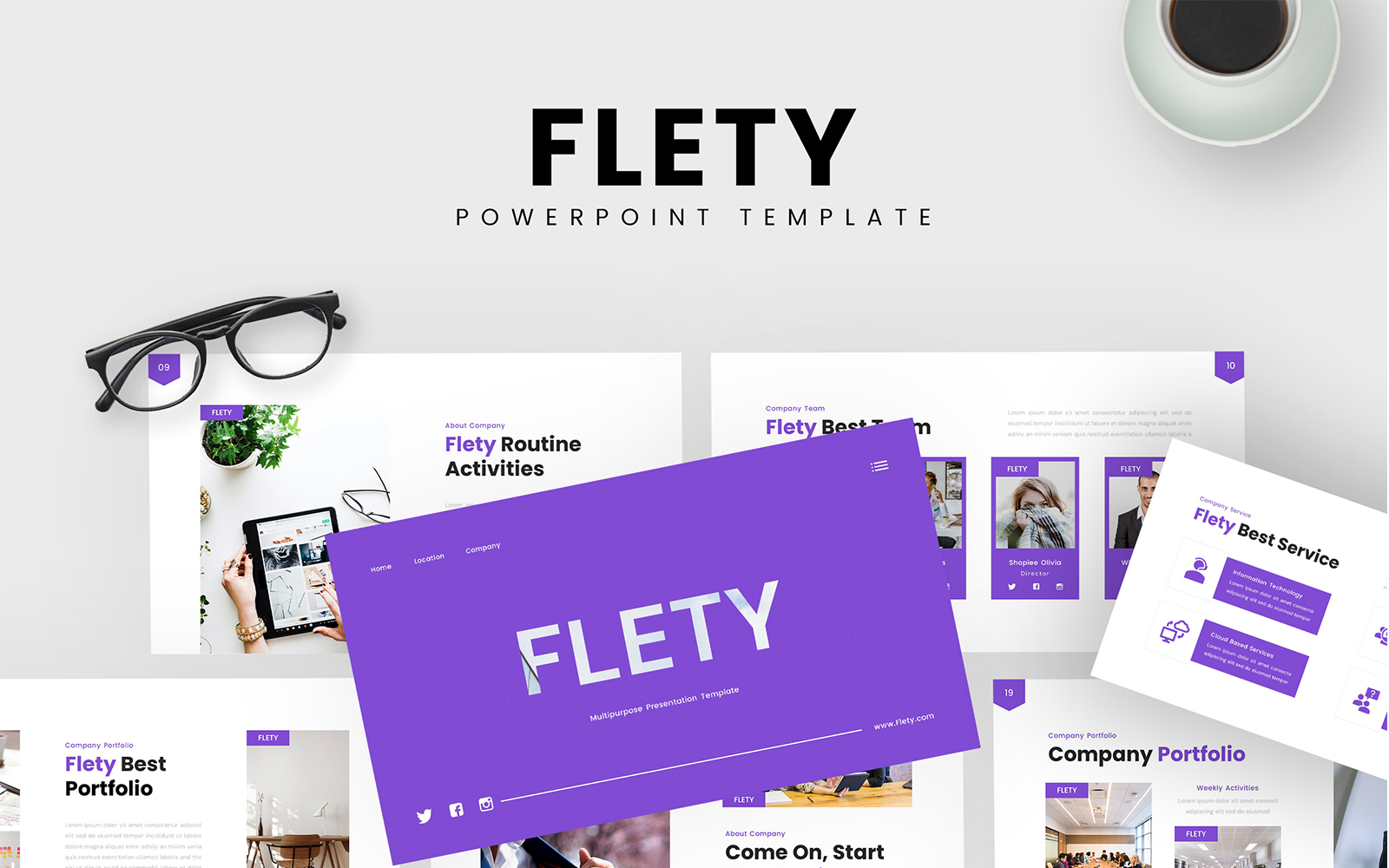 Flety – Multipurpose PowerPoint Template