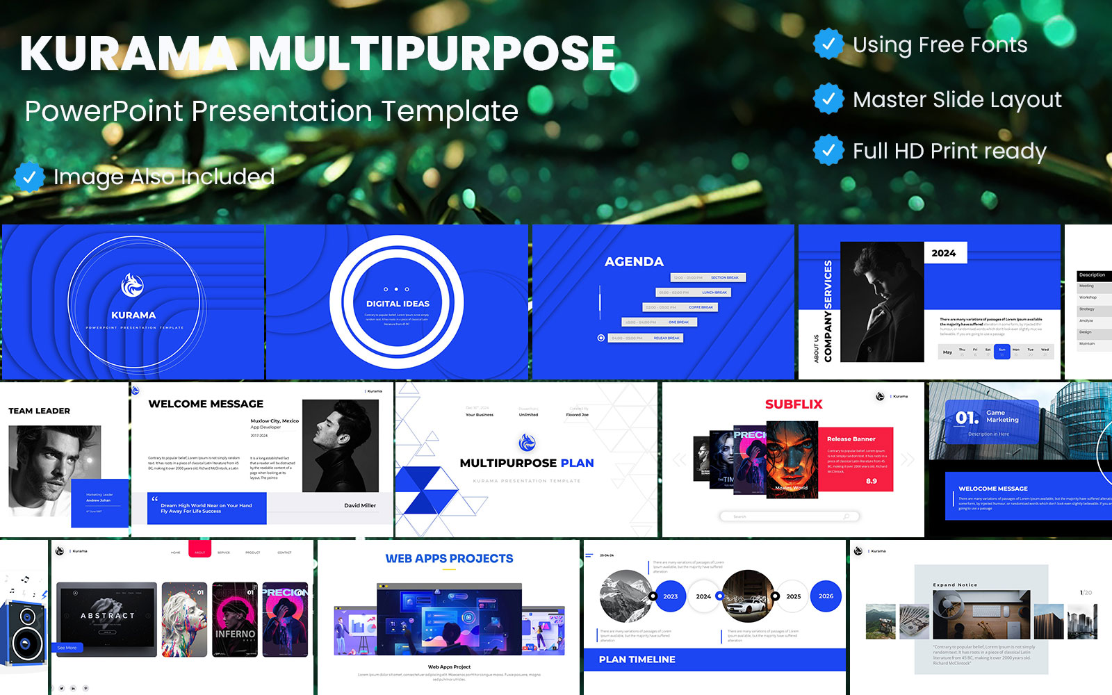 Multipurpose PowerPoint Presentation Template