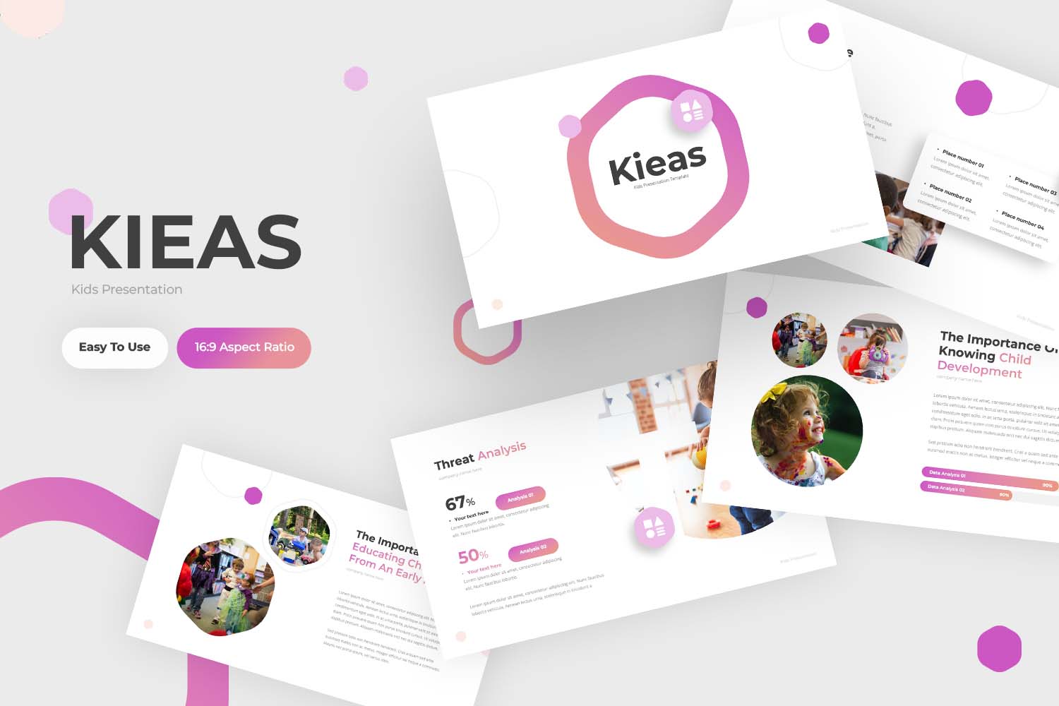 Kieas - Kids PowerPoint Template