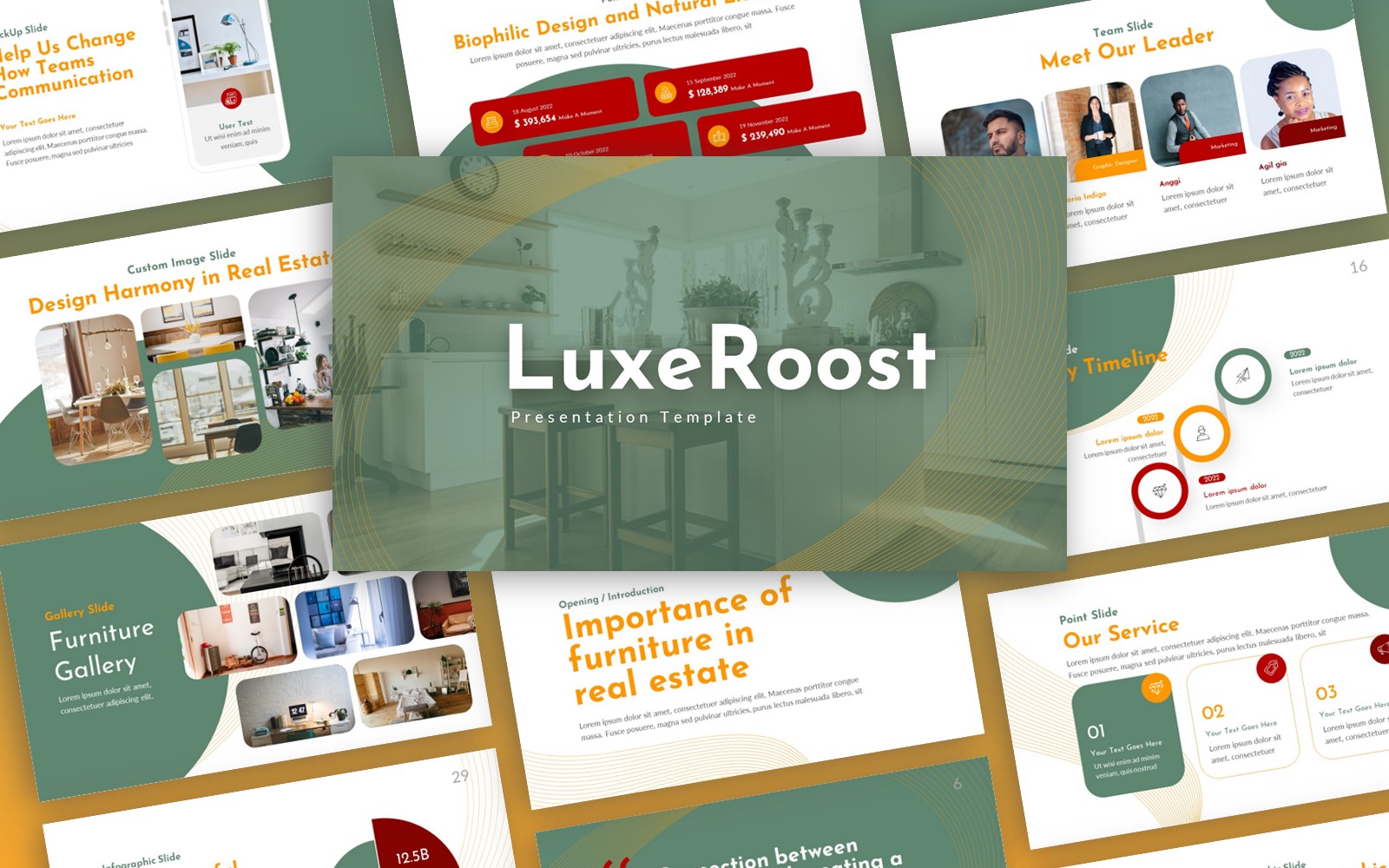 LuxeRoost Presentation Template