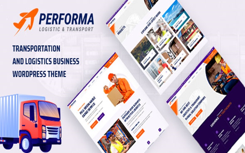 Performa - Transportation & Logistics Business WordPress Theme