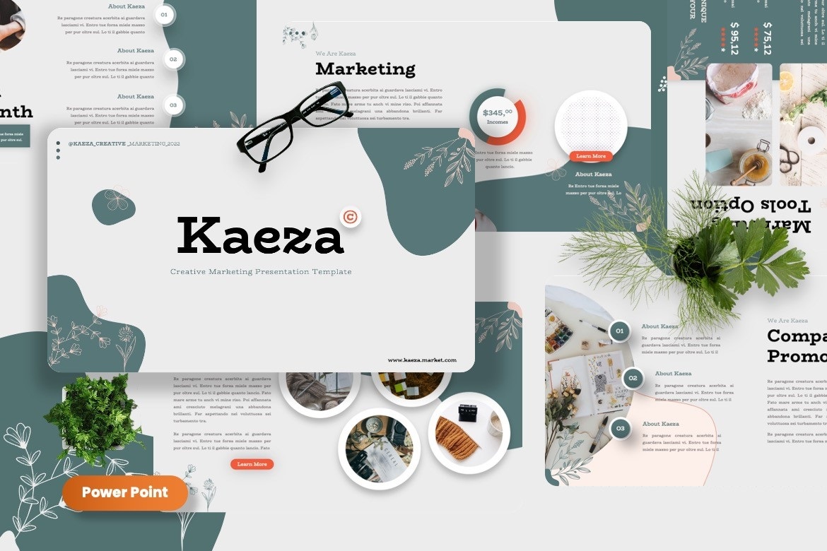 Kaeza - Creative Marketing Powerpoint Template