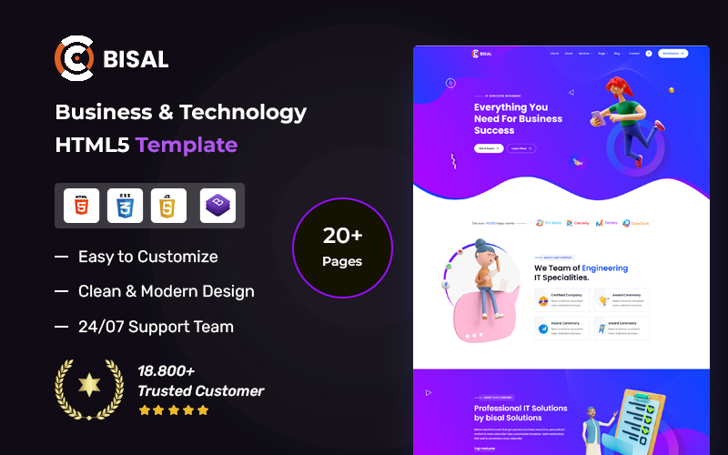 Bisal - Business Consulting Company HTML5 Template