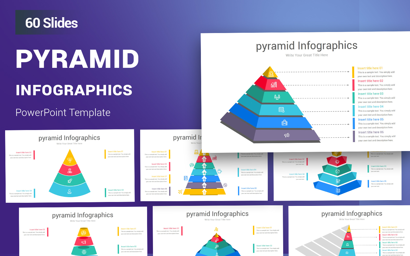 Pyramid - Infographic - PowerPoint Template