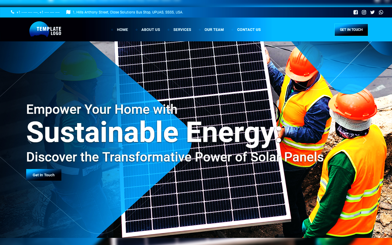 DOP Energy Limited - Best HTML Template for Solar Energy