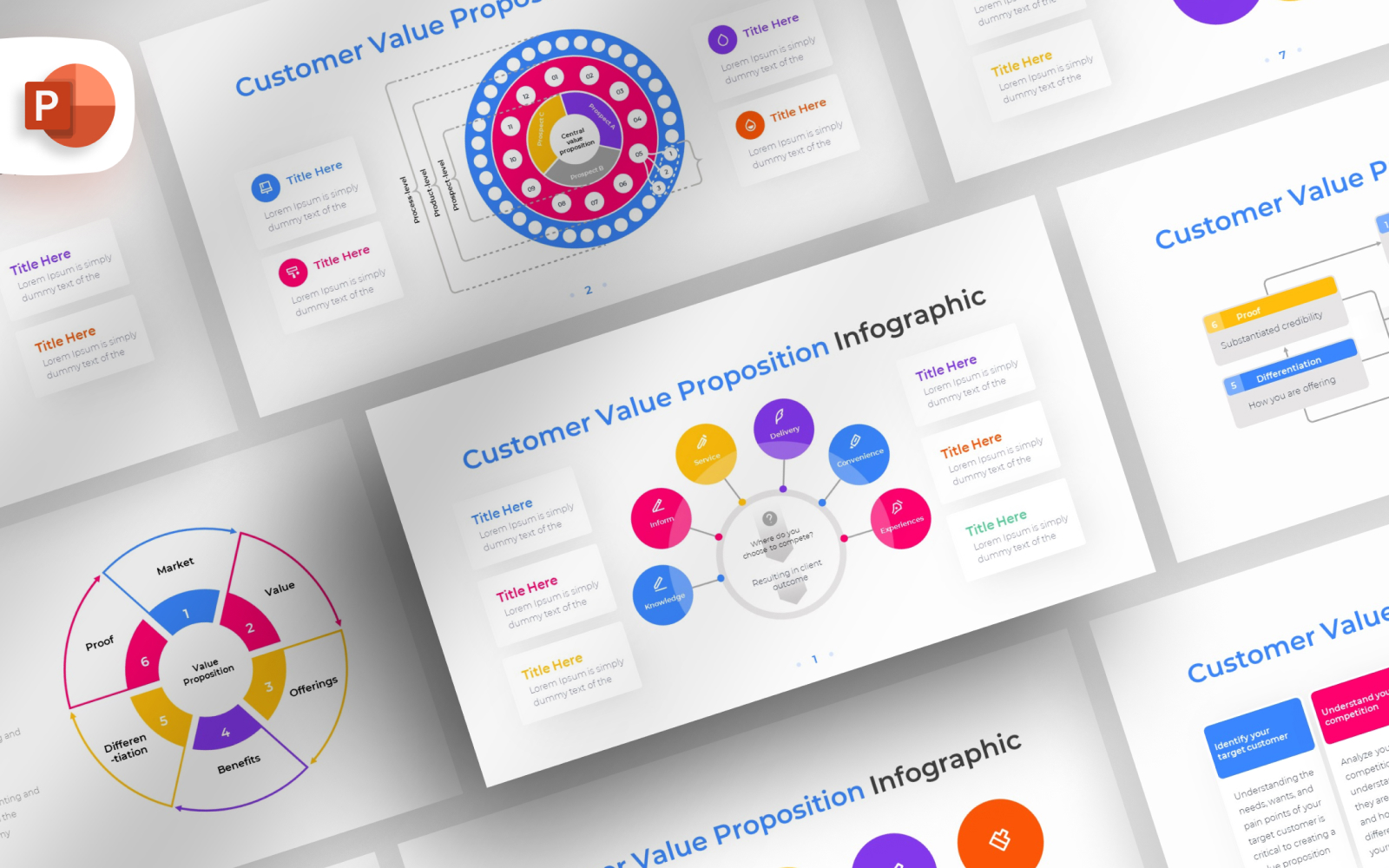 Customer Value PowerPoint Infographic Template