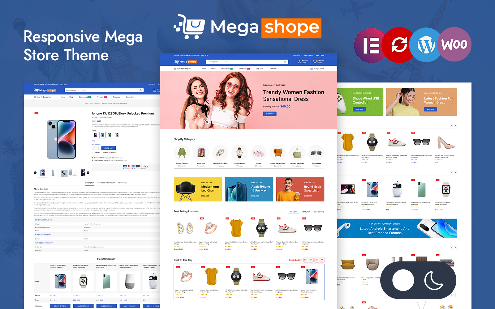 Megashope - Multipurpose Elementor WooCommerce Responsive Theme