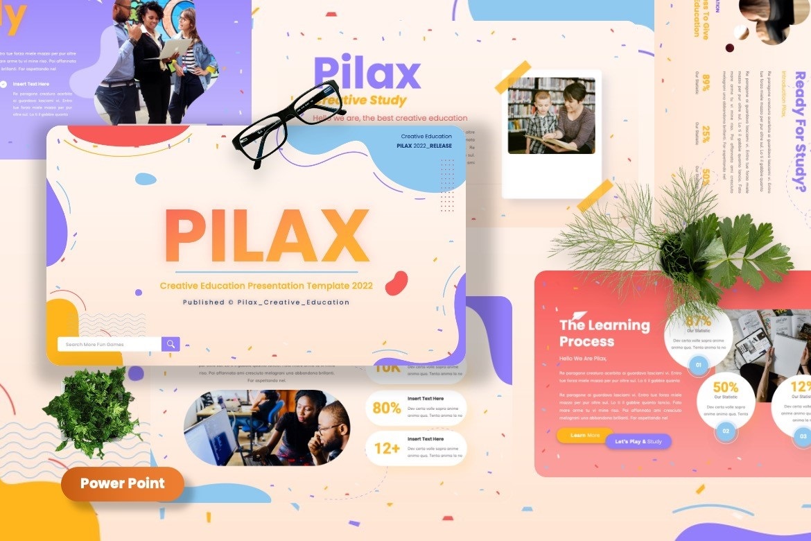 Pilax - Kids World Powerpoint Templates
