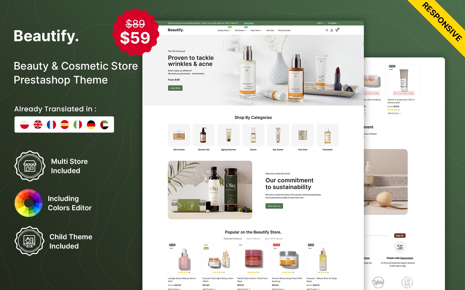 Thèmes PrestaShop