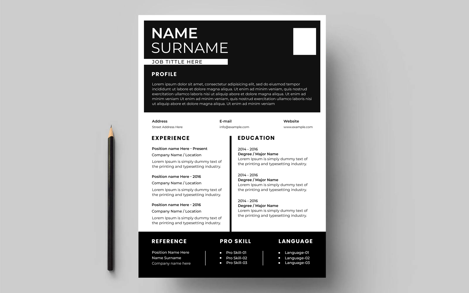 Resume Templates