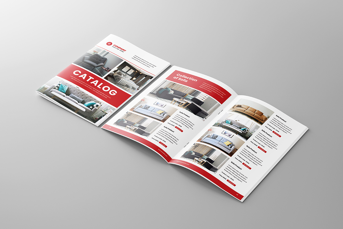 Furniture Catalog Layout and Multipurpose Catalogue Design