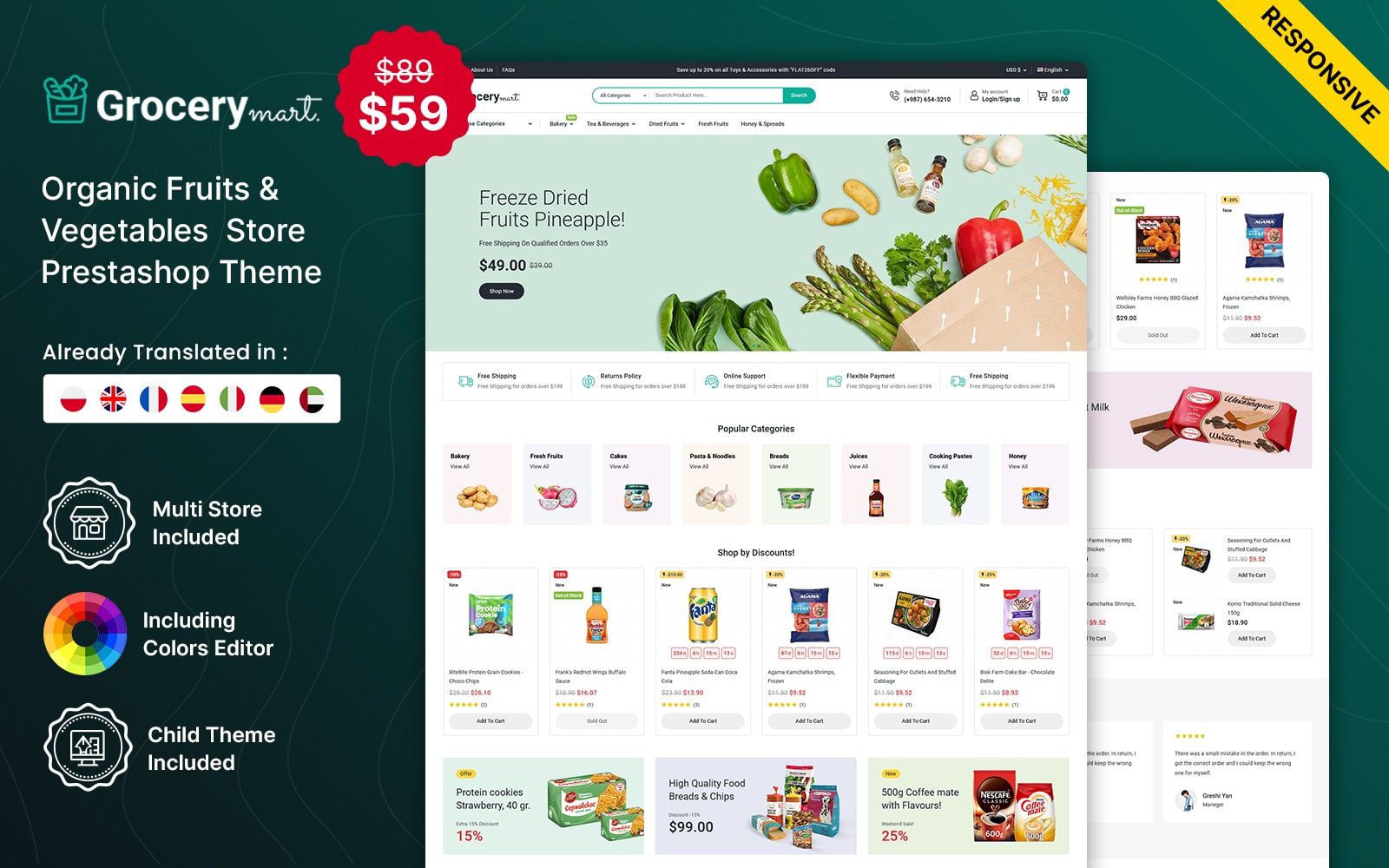 Thèmes PrestaShop