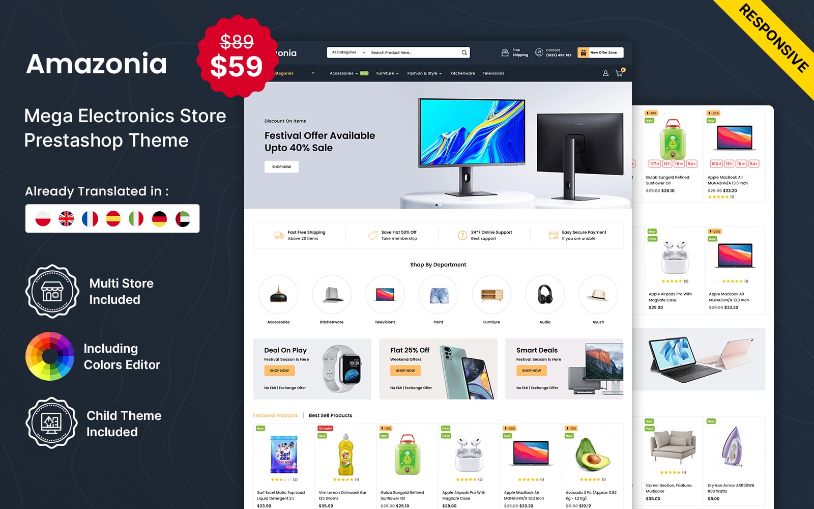 Thèmes PrestaShop