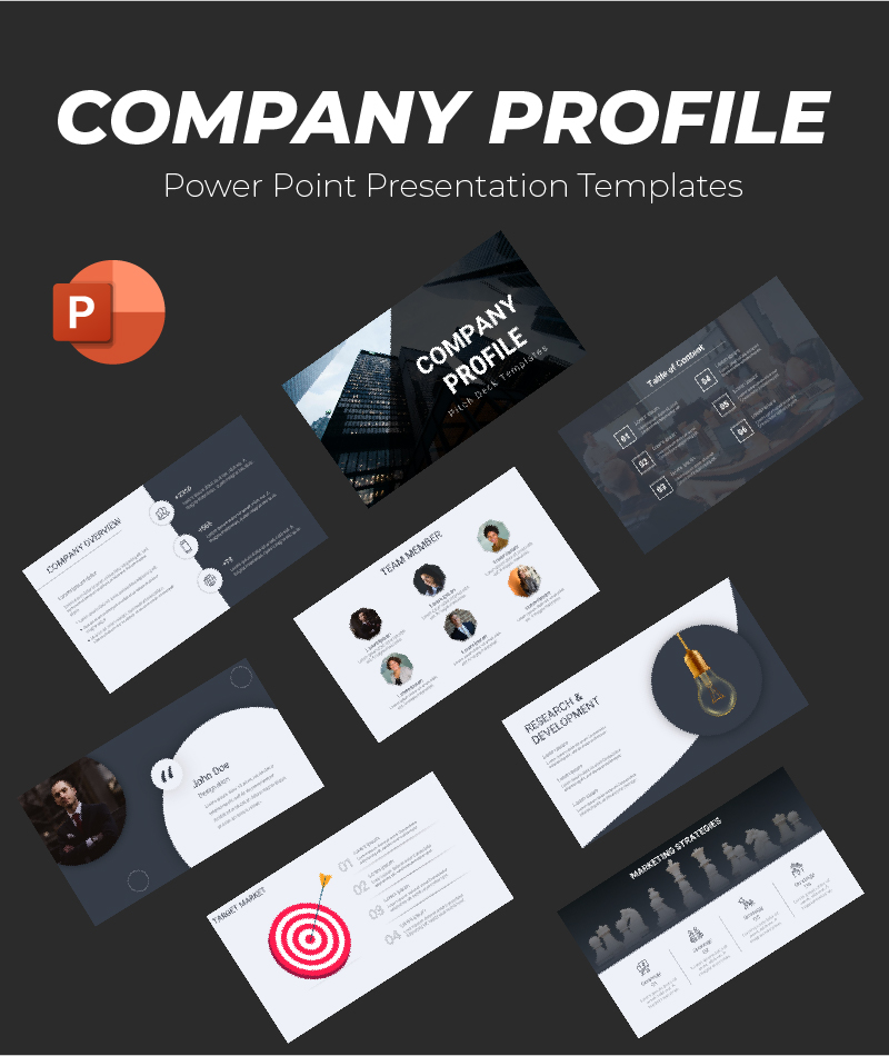 Company Profile Presentation Templates