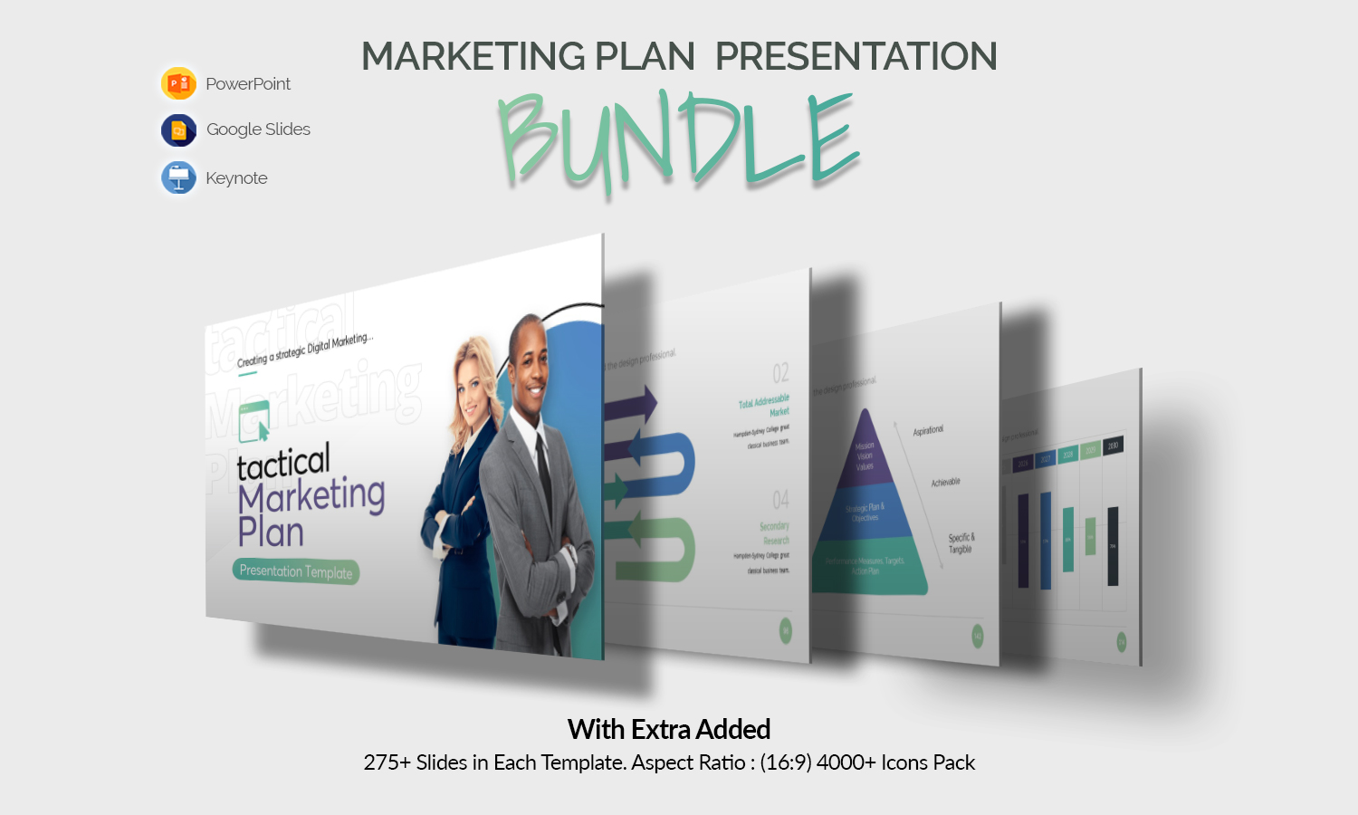 Tactical Marketing Plan Presentation Bundle