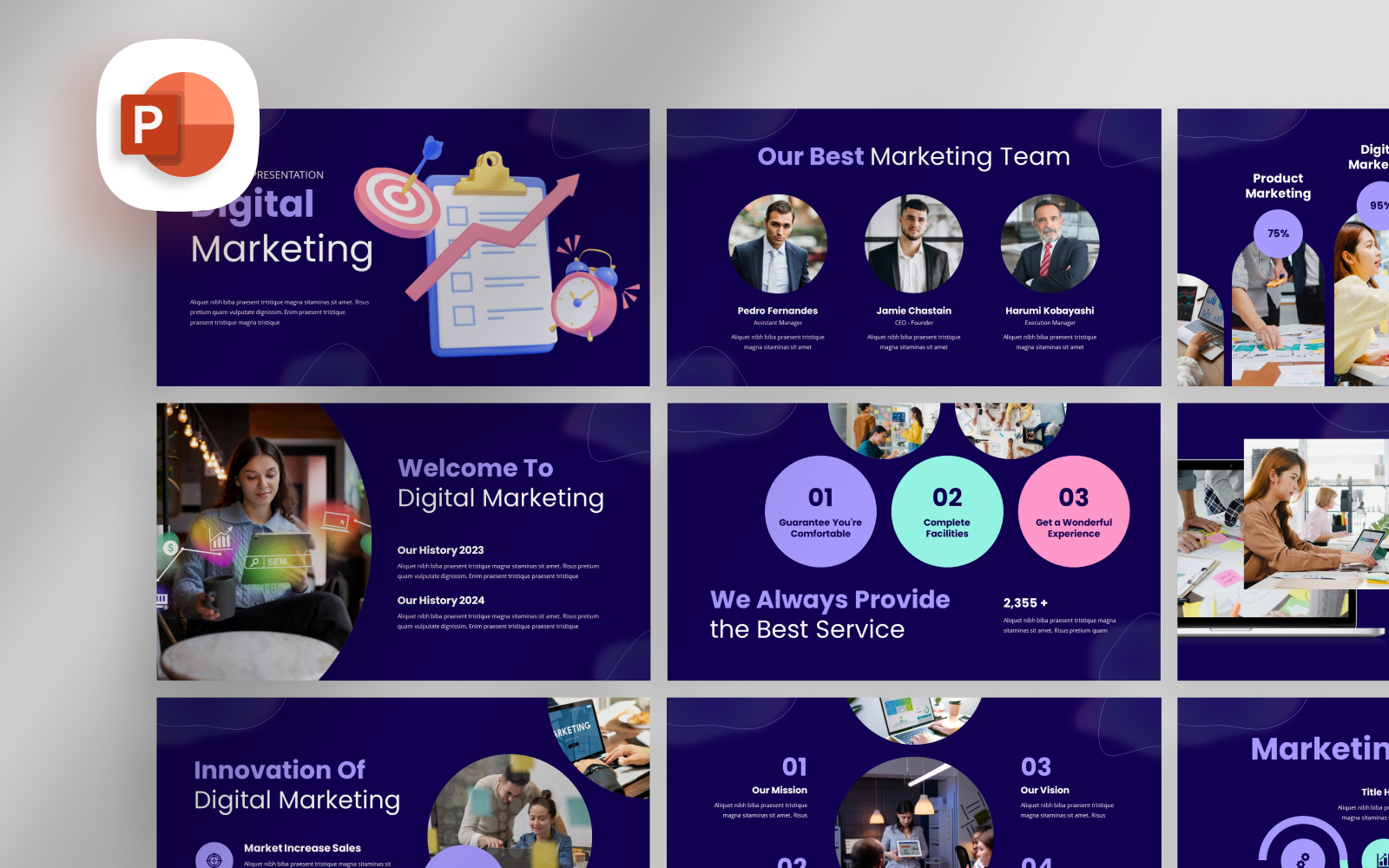 Digital Marketing Agency Presentation Template