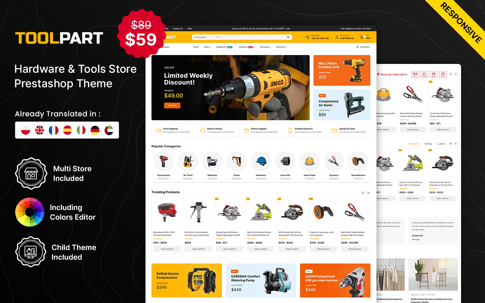 PrestaShop Themes