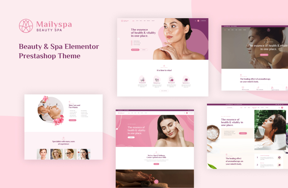 Leo Mailyspa - Beauty & Spa Elementor Prestashop Theme