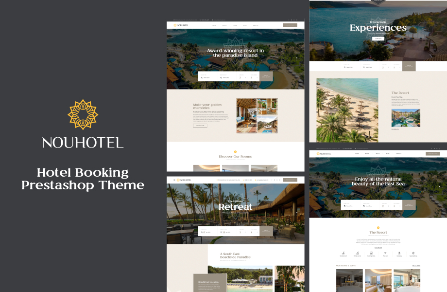Leo Nouhotel Elementor - Hotel Booking Prestashop Theme