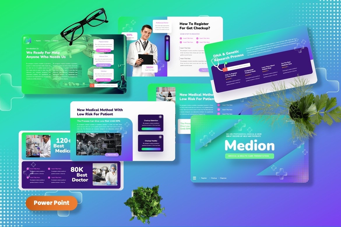 Medion - Medicare Powerpoint Template