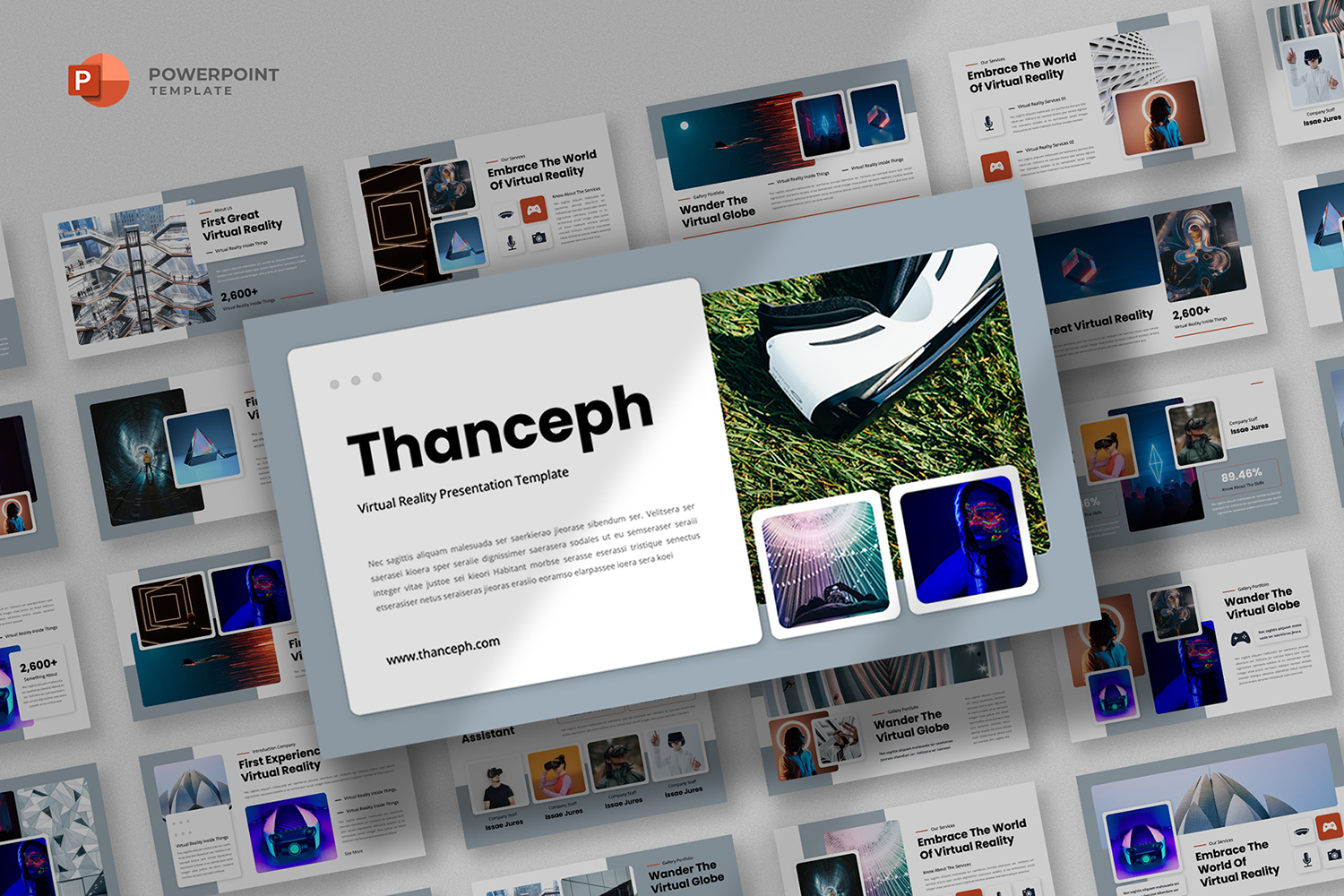 Thanceph - Virtual Reality Powerpoint Template
