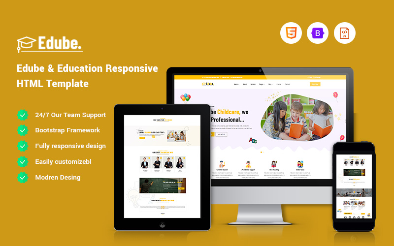 Edube - Education Website Template