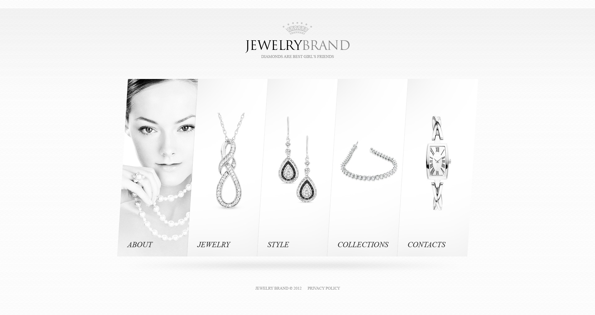 Jewelry Website Template