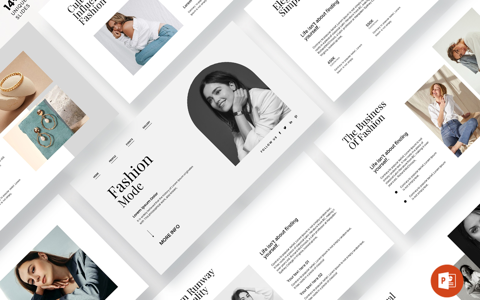 Fashion Mode Presentation Template