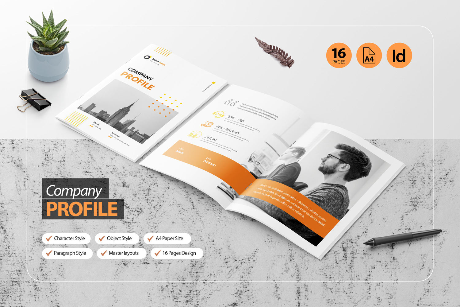 Company Profile Template to Present Your Business