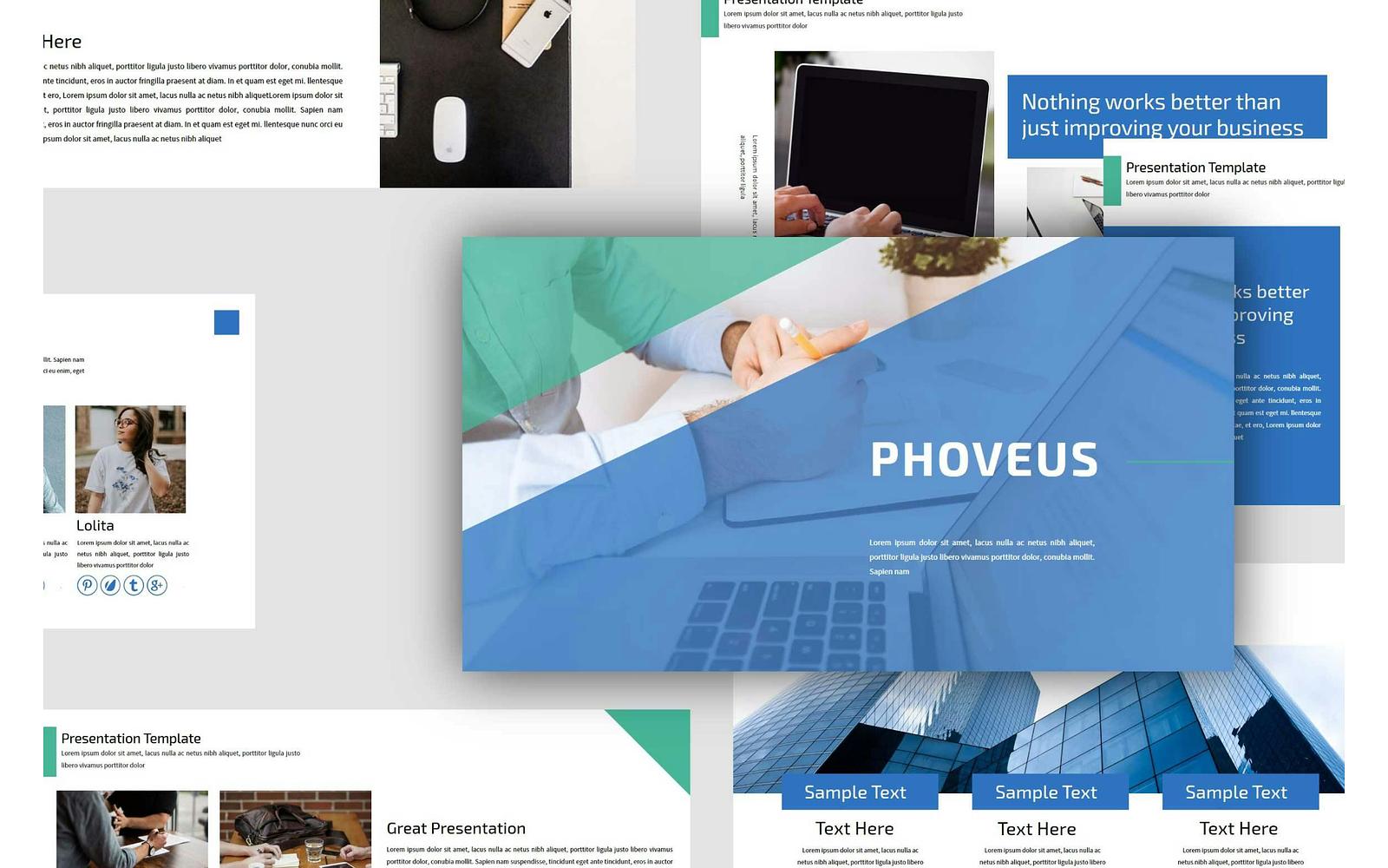 Proveus PowerPoint Presentation Templates