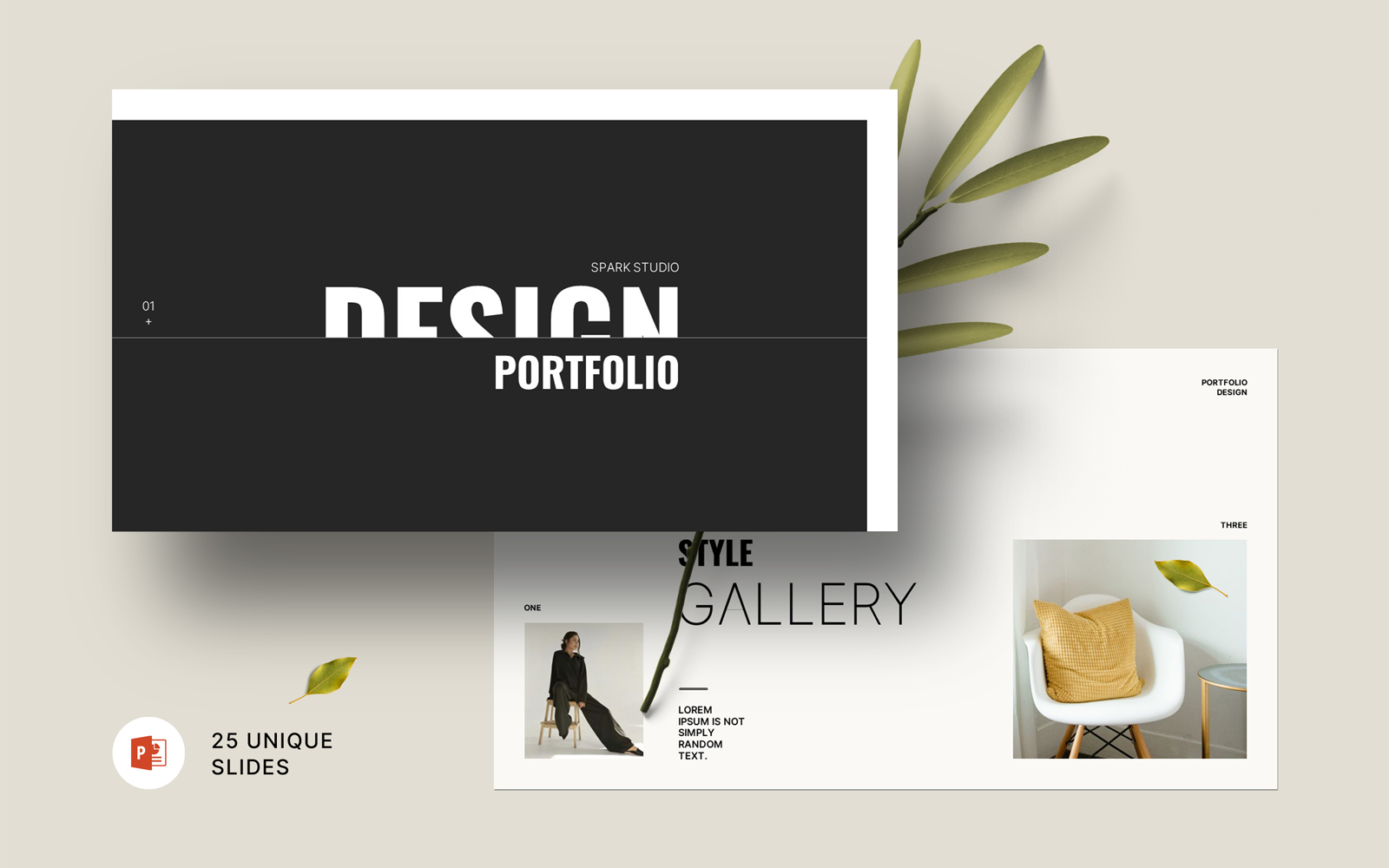 Design Portfolio Presentation Template 2024