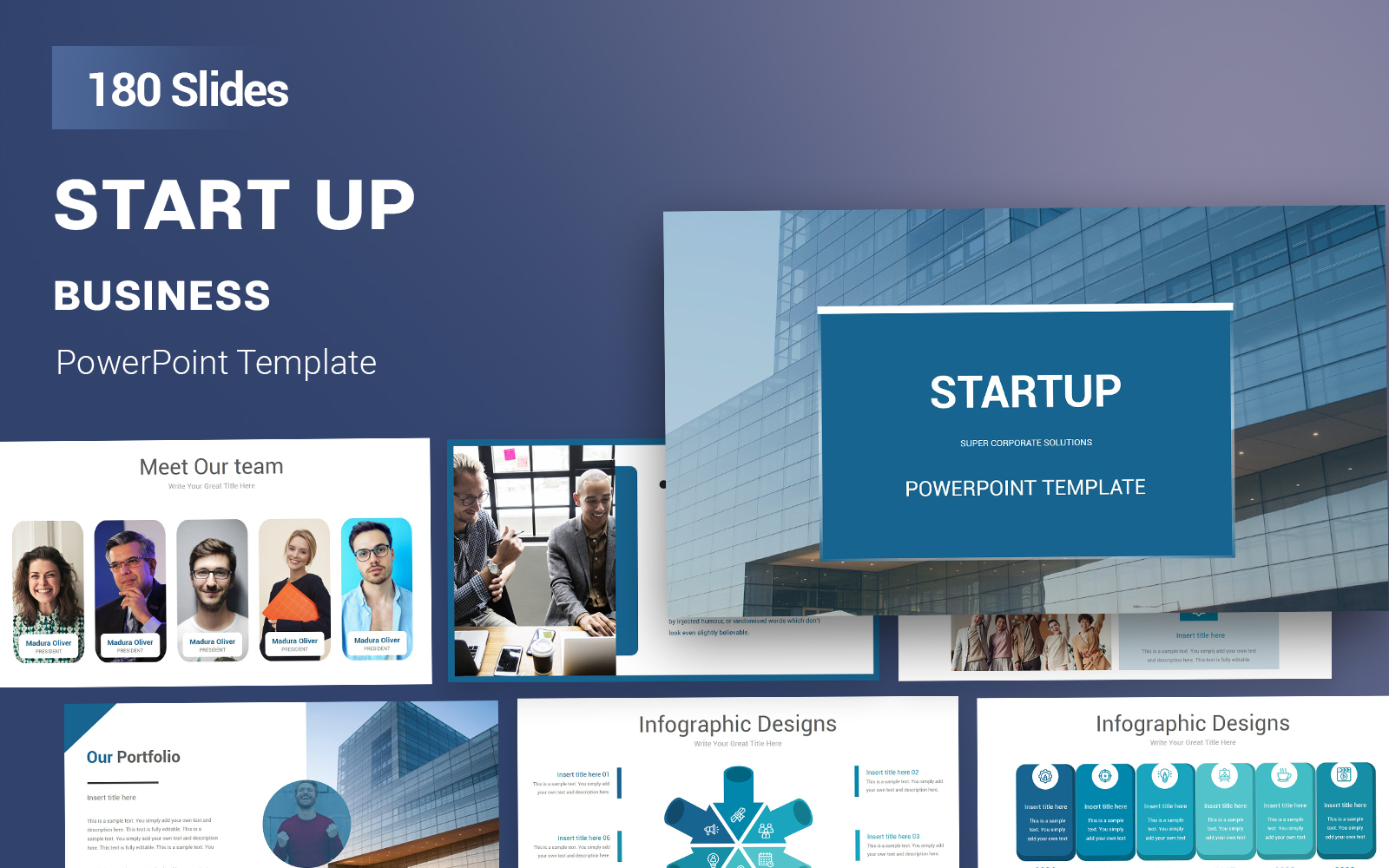 START UP - Business PowerPoint Template