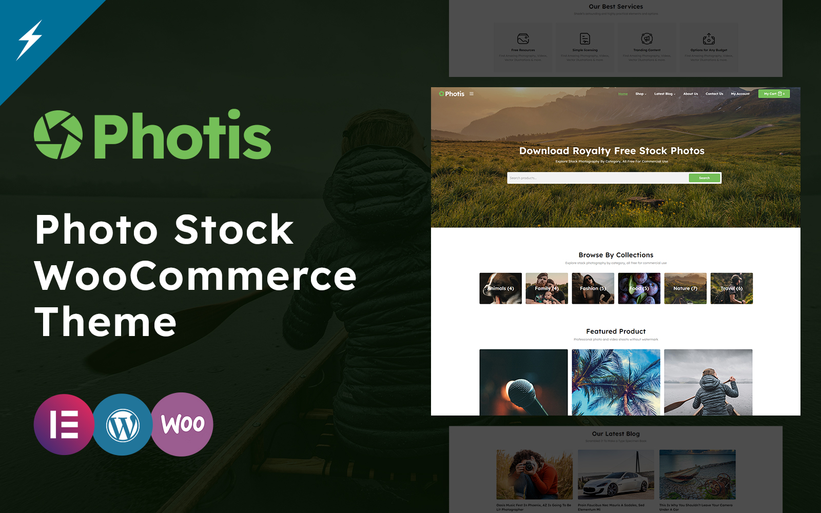 Photis - Photo Stock WooCommerce Theme