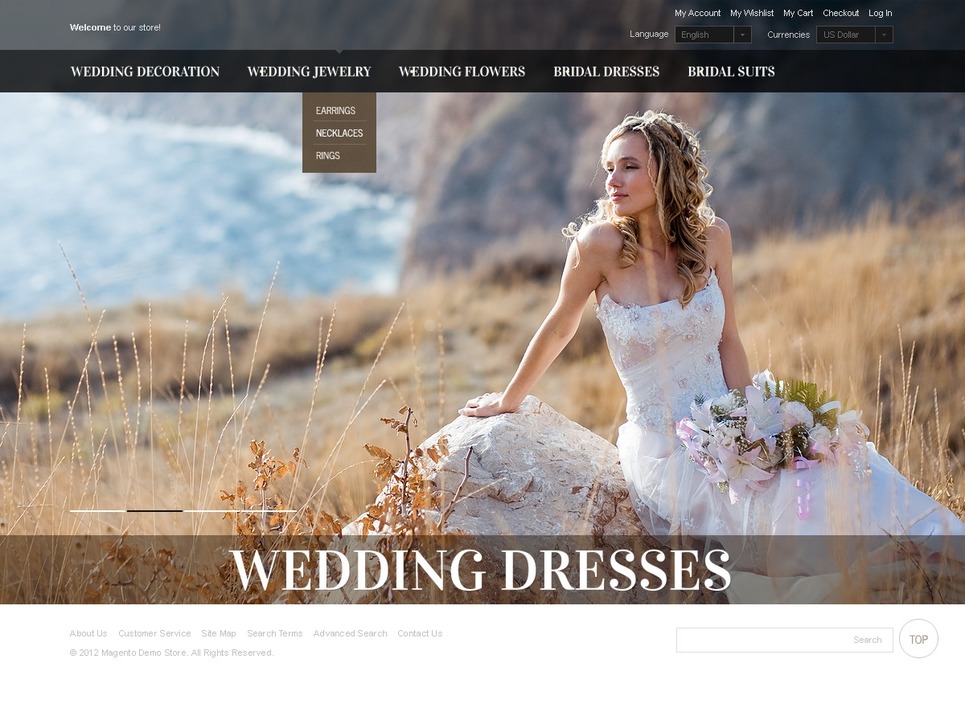 bridal shop websites