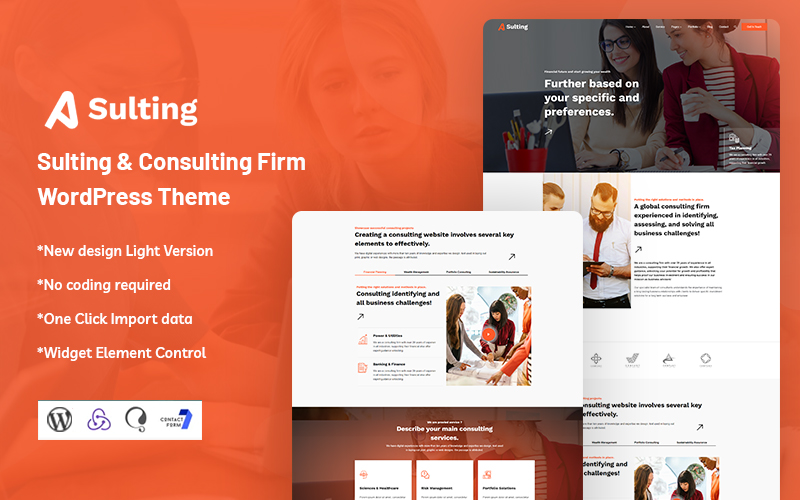 Sulting - Consulting Firm WordPress Theme