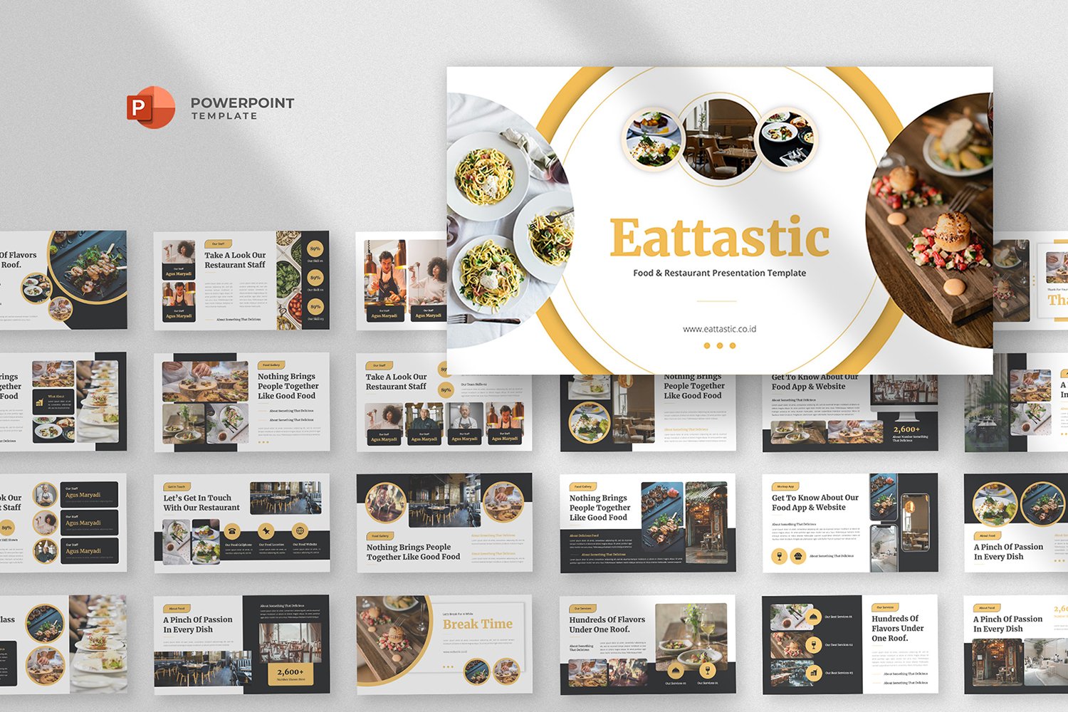 Eattastic - Food & Restaurant Powerpoint Template