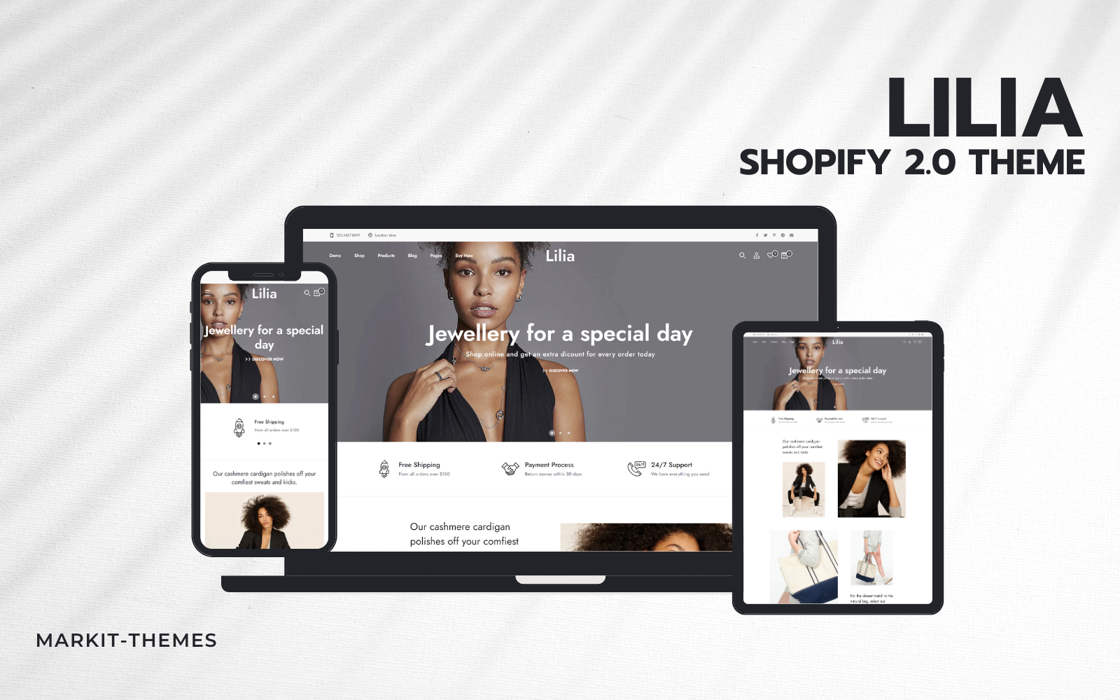 Lilia - Premium Fashion Shopify 2.0 Theme