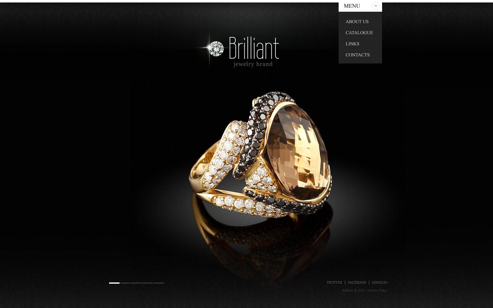 Jewelry Website Template