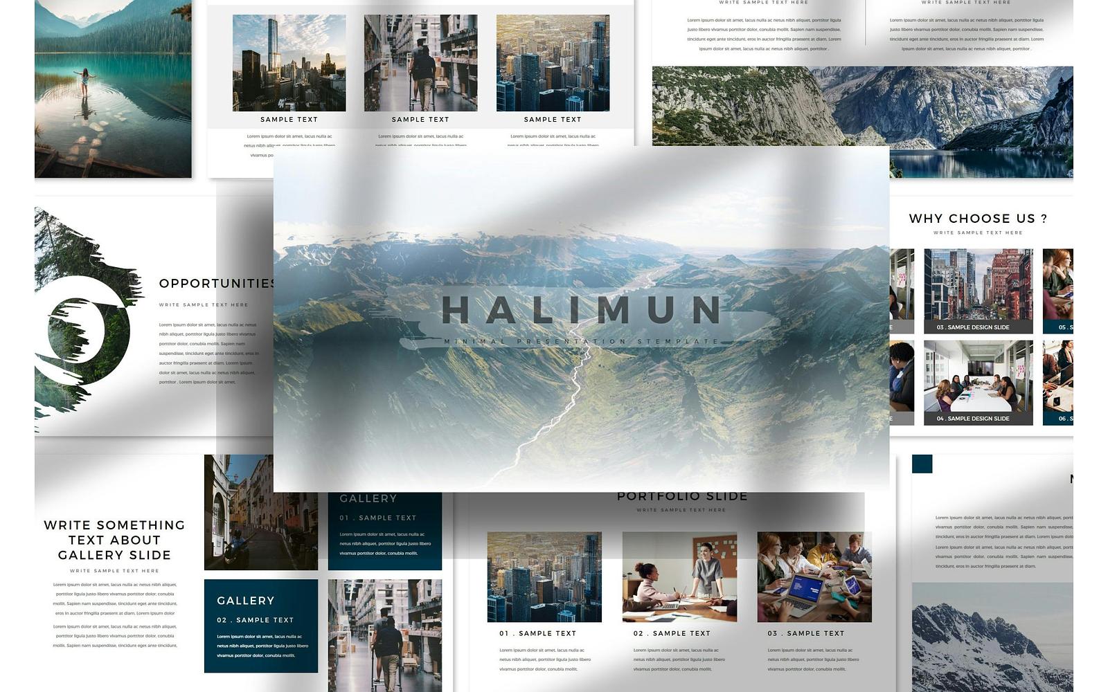 Halimun PowerPoint Presentation Templates