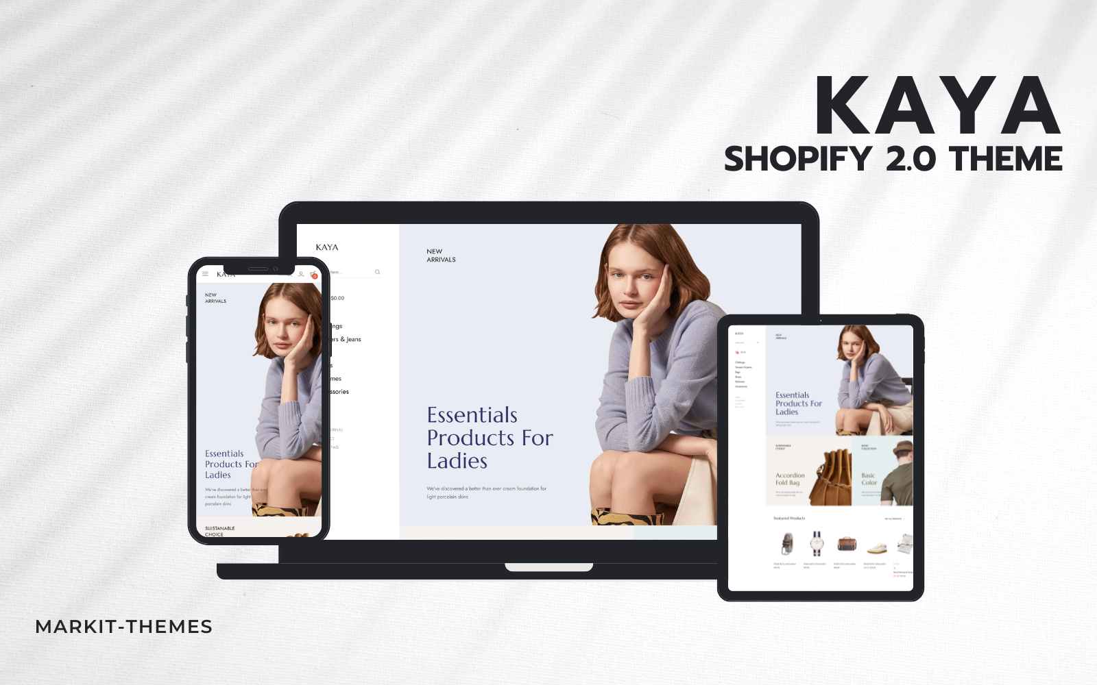 Kaya - Premium Fashion Shopify 2.0 Theme